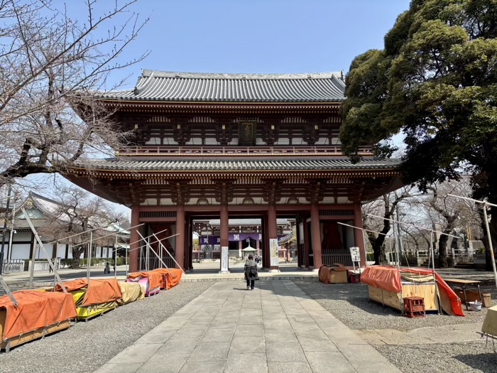 大田区　池上本門寺　仁王門（三解脱門）
