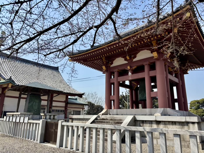 大田区　池上本門寺　鐘楼堂