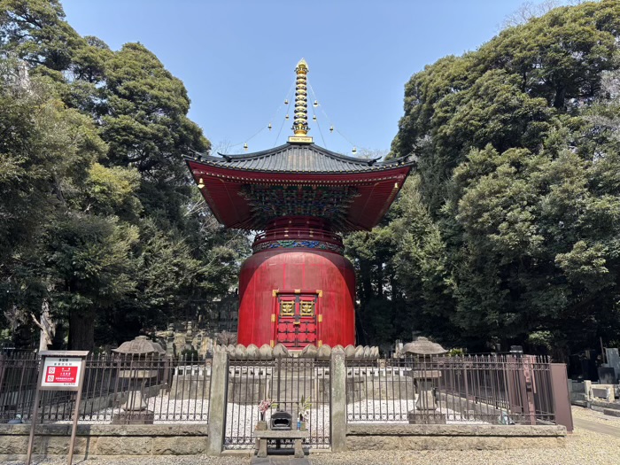 大田区　池上本門寺　多宝塔（日蓮聖人御荼毘所）