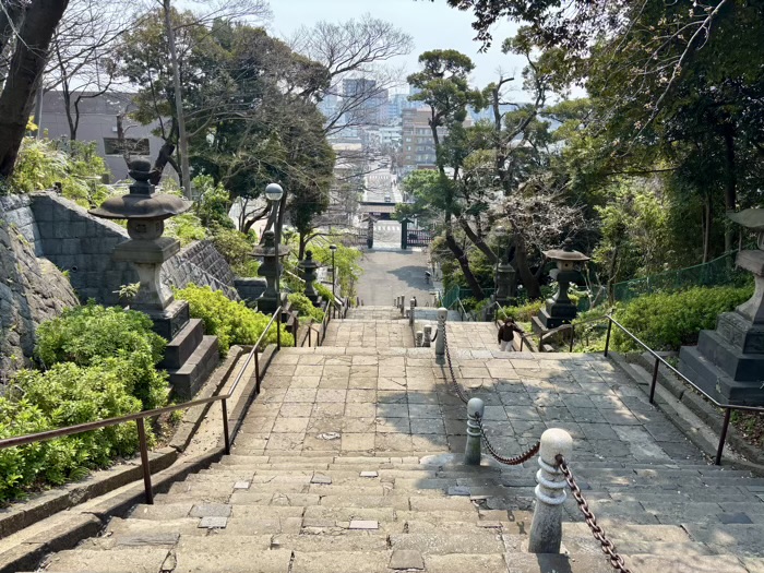 大田区　池上本門寺　此経難持坂