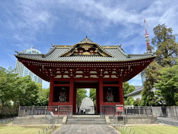 港区　増上寺　旧台徳院霊廟惣門