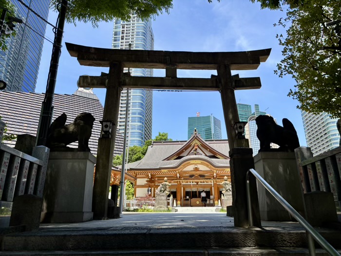 港区　西久保八幡神社
