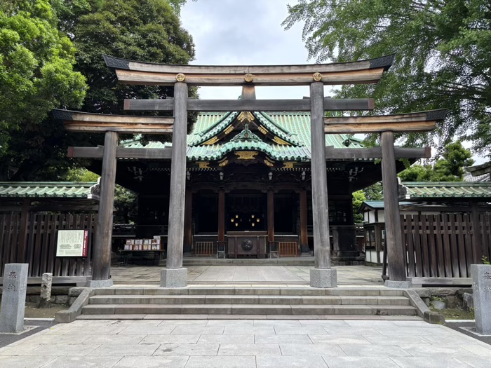 向島 牛嶋神社 三輪鳥居(三ツ鳥居)