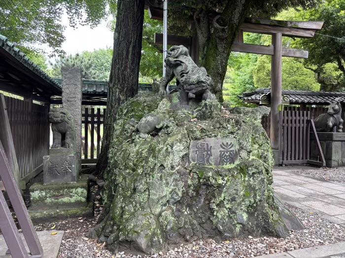向島 牛嶋神社 獅子山