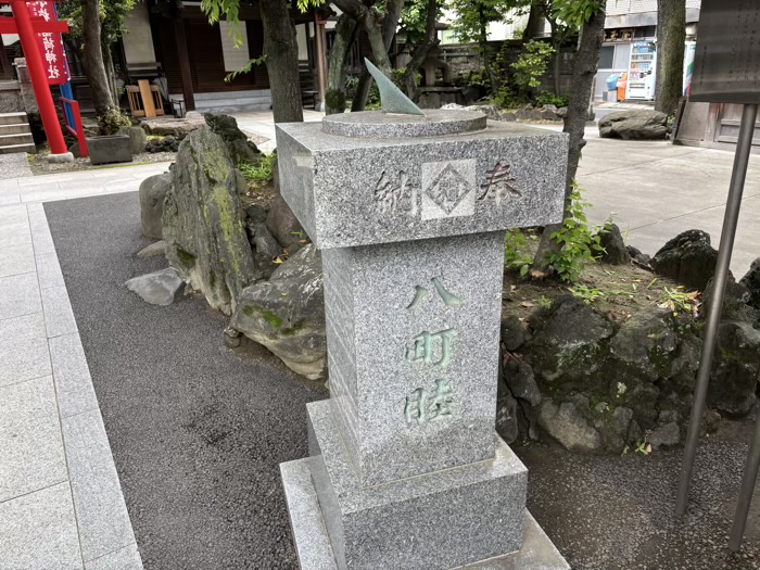 向島 牛嶋神社 日時計