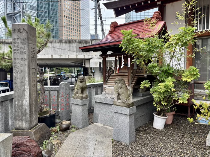 新橋　日比谷神社　稲荷社