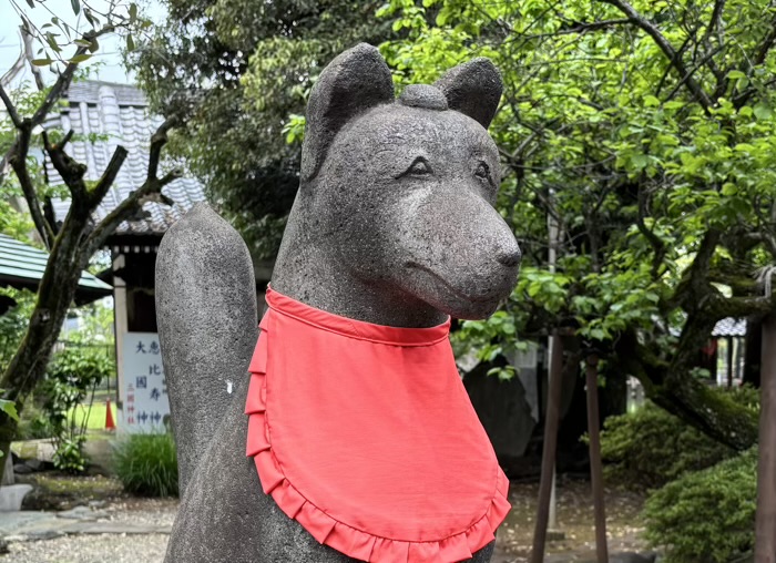 向島 三囲神社 みめぐりのコンコンさん