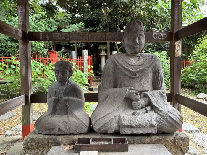 向島 三囲神社 老翁老嫗像