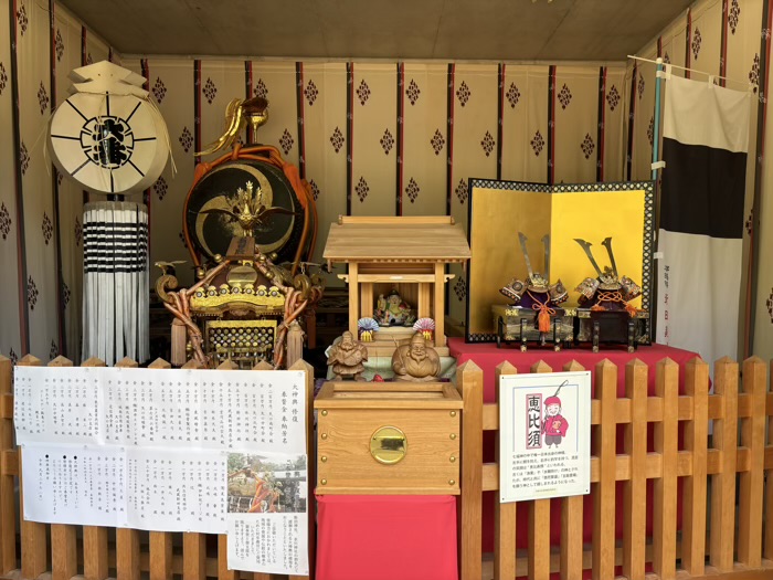 武蔵新田　新田神社　神輿庫