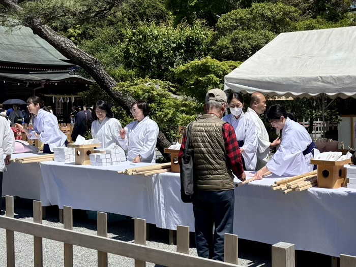 鎌倉　鶴岡八幡宮　菖蒲祭　敬老会