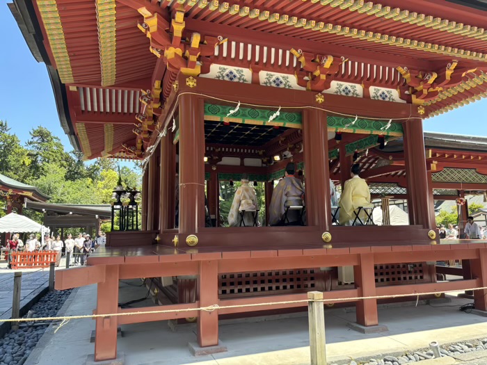 鎌倉　鶴岡八幡宮　菖蒲祭