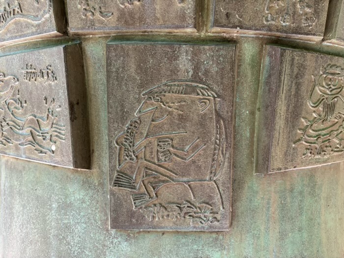 荏柄天神社 絵筆塚