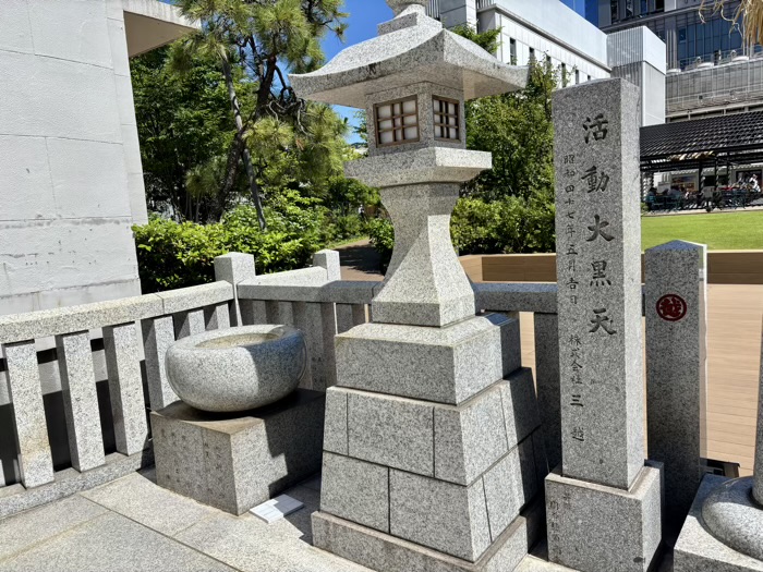 中央区　三囲神社 日本橋摂社　活動大黒天