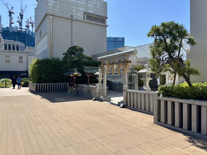 中央区　三囲神社 日本橋摂社
