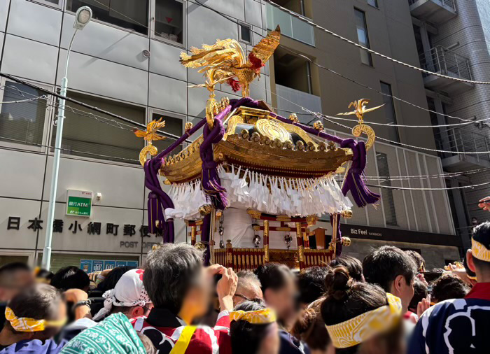 日本橋 小網神社 例大祭(神輿渡御)
