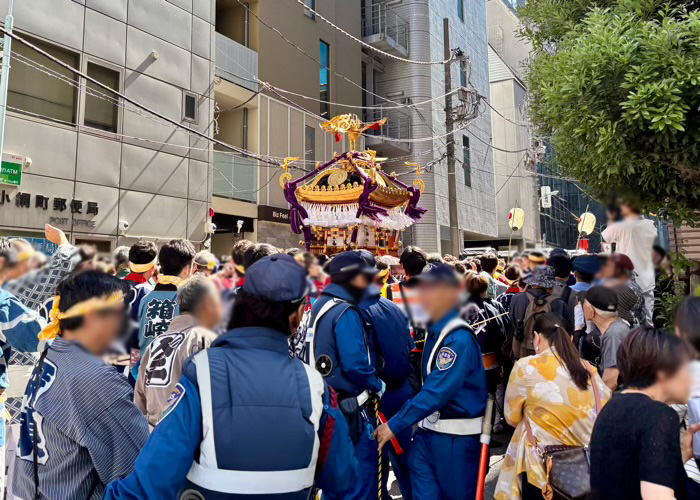 日本橋 小網神社 例大祭(神輿渡御)