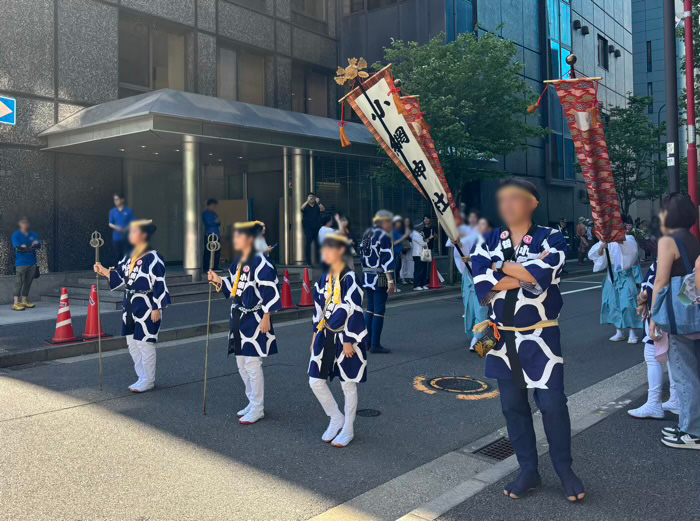 日本橋 小網神社 例大祭(神輿渡御)