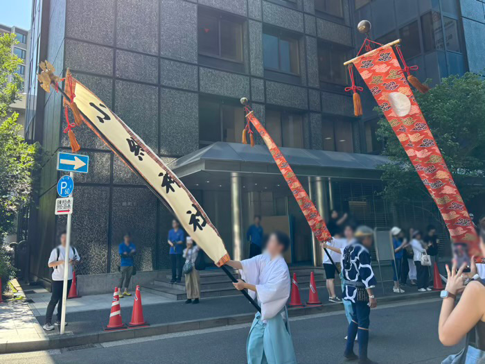日本橋 小網神社 例大祭(神輿渡御)