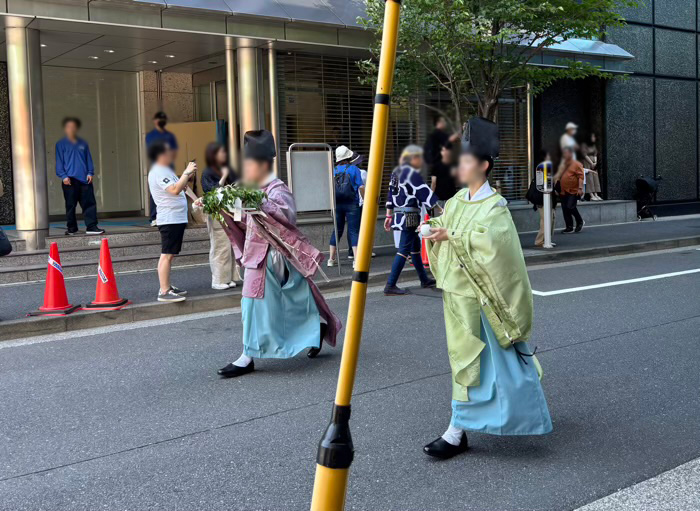 日本橋 小網神社 例大祭(神輿渡御)