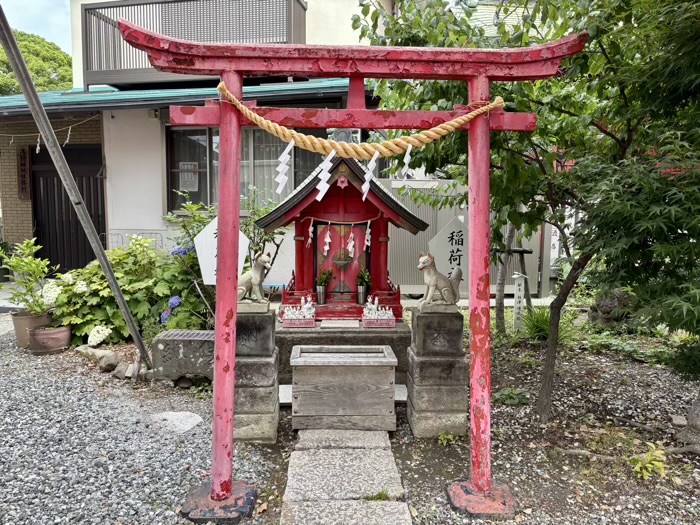 横浜　浅間神社　稲荷社