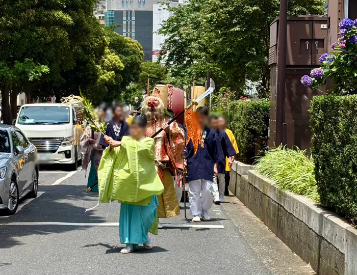 横浜　横濱浅間神社　例大祭　宮神輿渡御