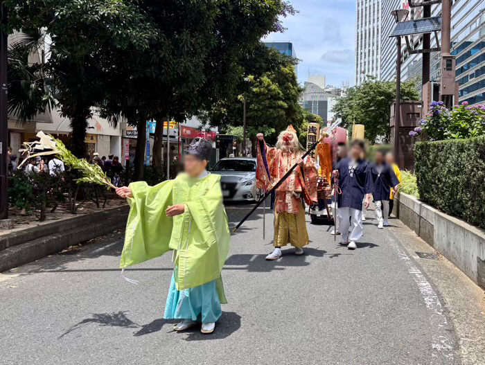 横浜　横濱浅間神社　例大祭　宮神輿渡御