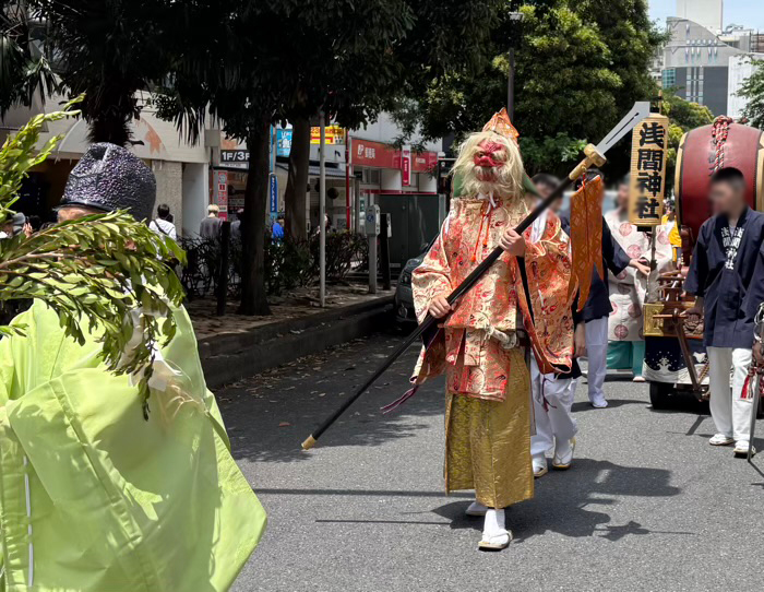 横浜　横濱浅間神社　例大祭　宮神輿渡御