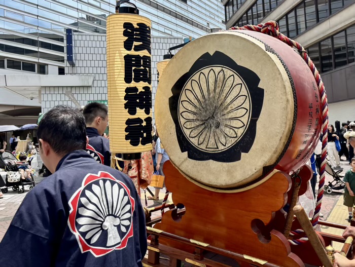 横浜　横濱浅間神社　例大祭　宮神輿渡御