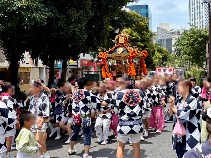 横浜 横濱浅間神社 例大祭 宮神輿渡御