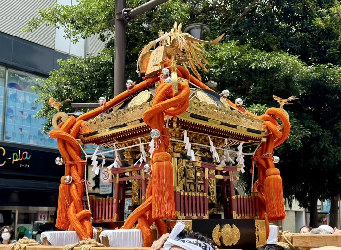 横浜　横濱浅間神社　例大祭　宮神輿渡御