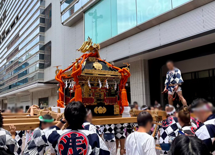 横浜　横濱浅間神社　例大祭　宮神輿渡御