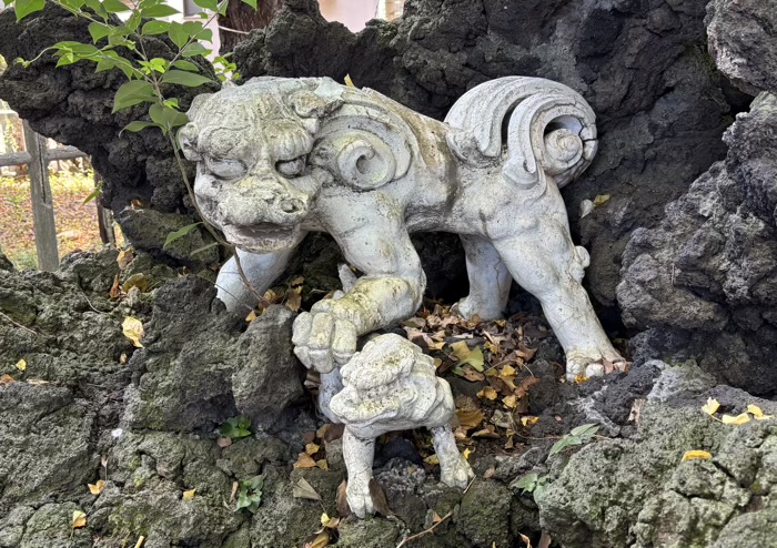 横浜 洲崎大神 獅子山