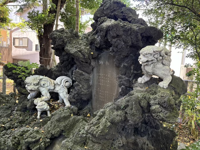 横浜 洲崎大神 獅子山