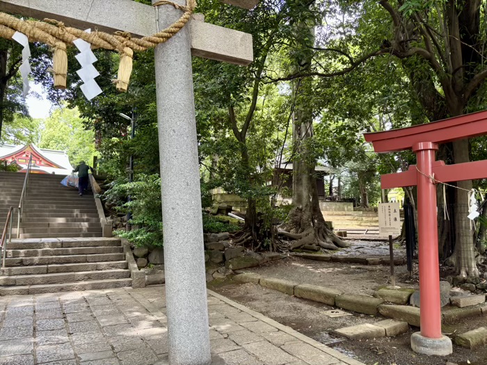 世田谷八幡宮 土俵