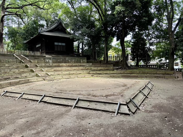 世田谷八幡宮 土俵