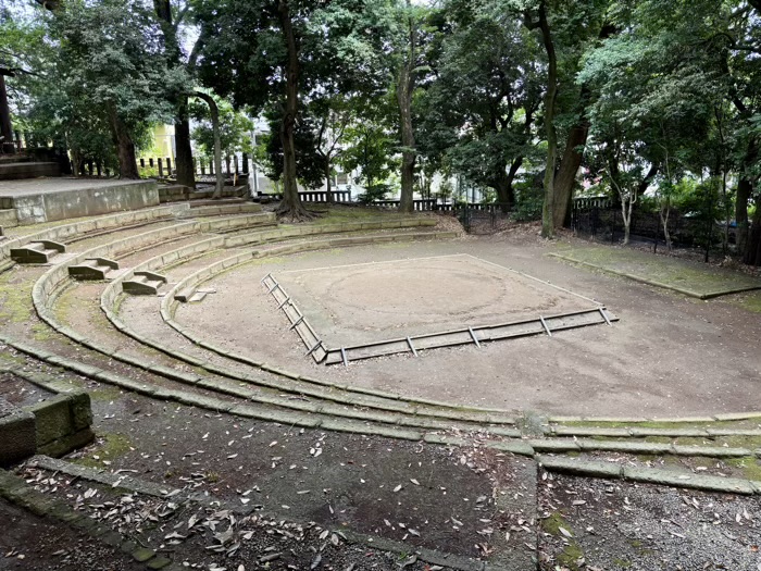世田谷八幡宮 土俵
