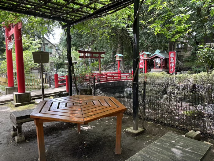 世田谷八幡宮 厳島神社