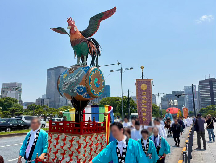 日枝神社　山王祭　神幸祭（神幸行列）　