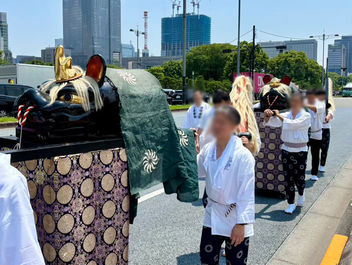 日枝神社　山王祭　神幸祭（神幸行列）　
