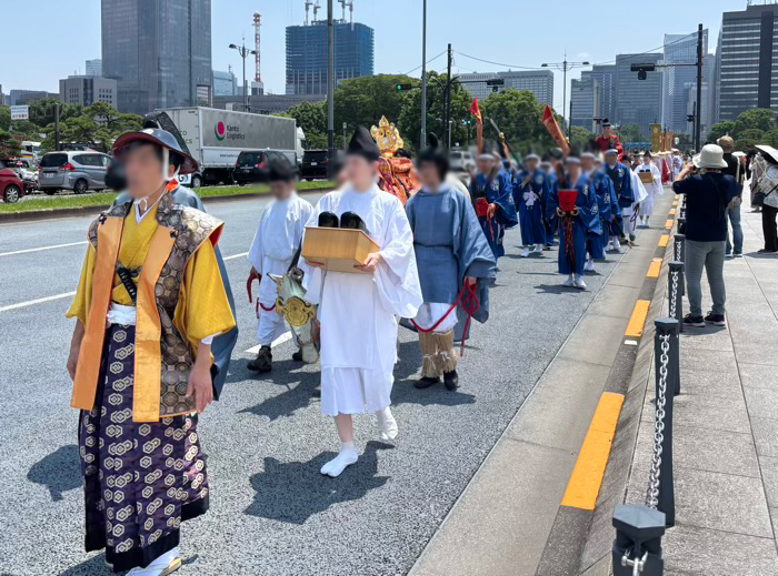 日枝神社　山王祭　神幸祭（神幸行列）
