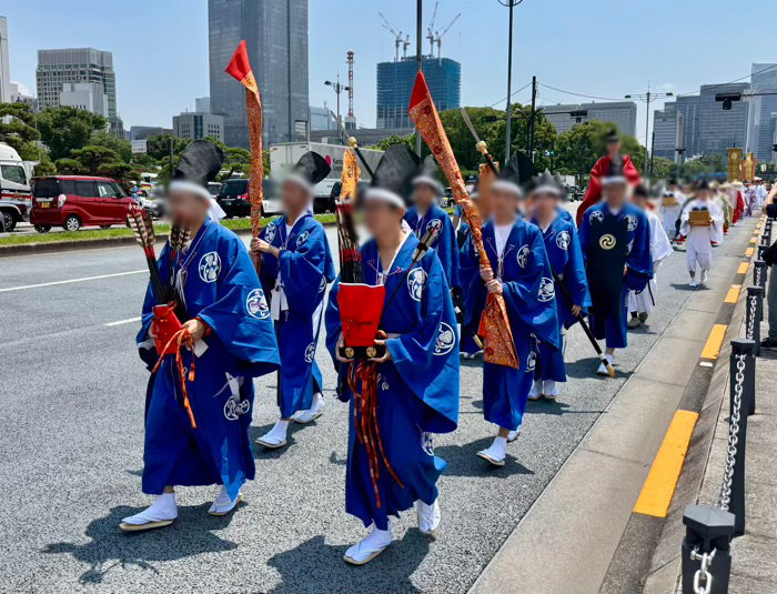 日枝神社　山王祭　神幸祭（神幸行列）　
