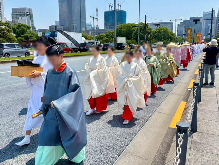 日枝神社　山王祭　神幸祭（神幸行列）　