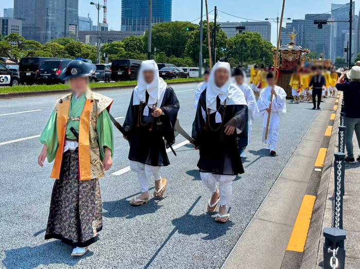 日枝神社　山王祭　神幸祭（神幸行列）