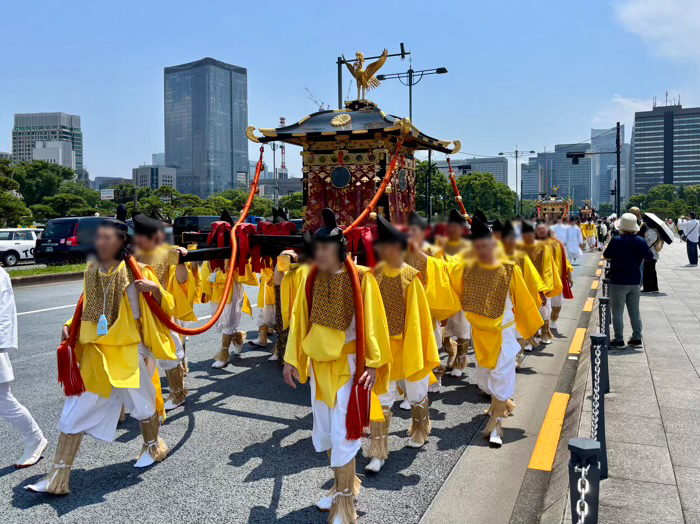 日枝神社　山王祭　神幸祭（神幸行列）　