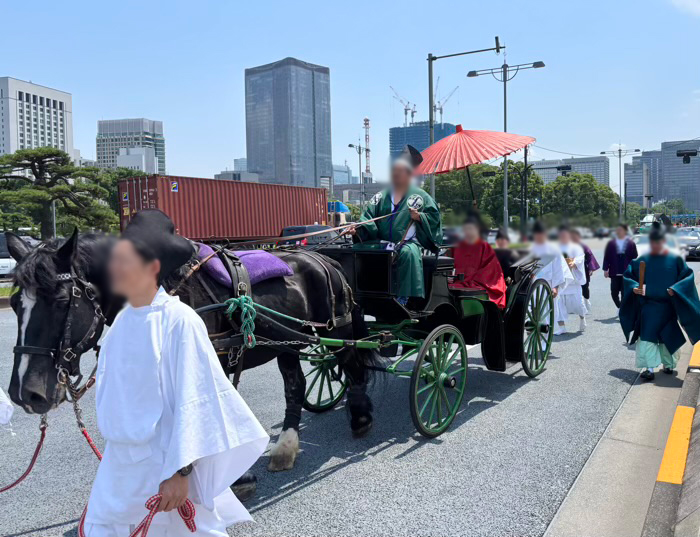 日枝神社　山王祭　神幸祭（神幸行列）　