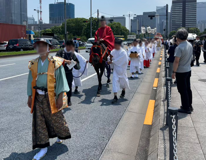 日枝神社　山王祭　神幸祭（神幸行列）