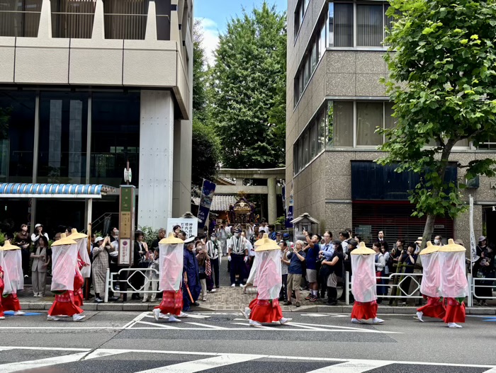 日本橋日枝神社 山王祭 神幸祭(神幸行列)