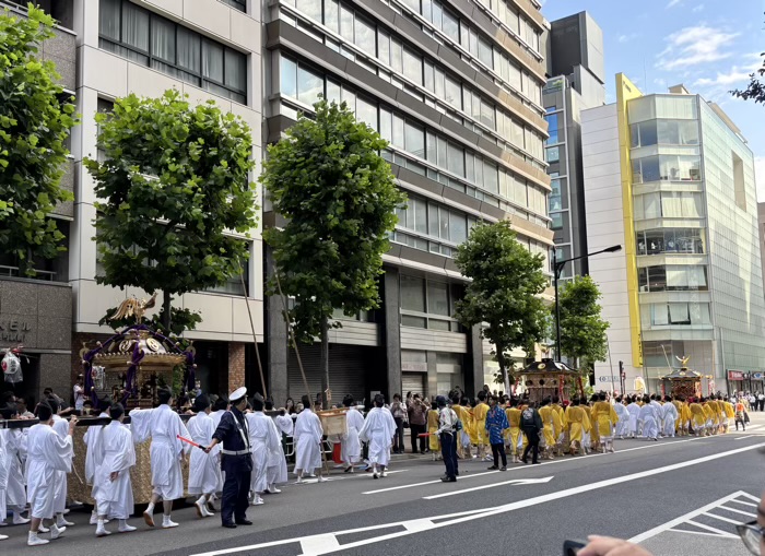 日本橋日枝神社 山王祭 神幸祭(神幸行列)