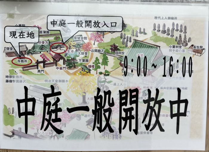 藤沢 清浄光寺(遊行寺) 中庭開放
