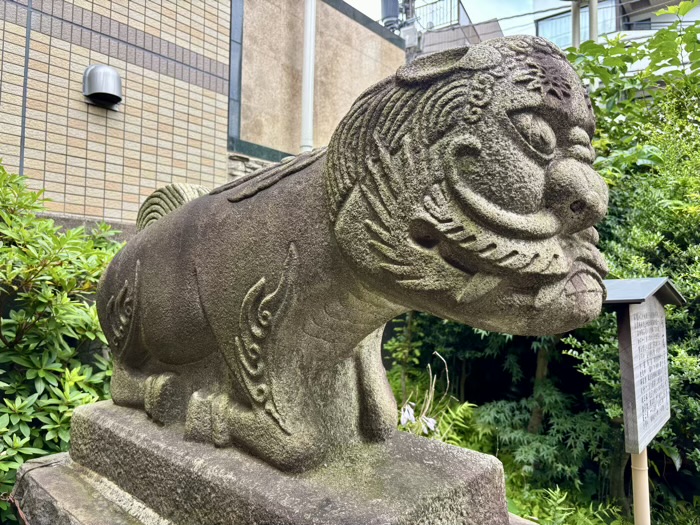港区高輪　長祐山 承教寺　狛件